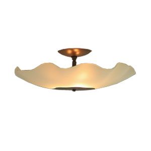Cloud Semi-Flushmount by Johnson Art Studio - Starlight Lighting USA and Canada
